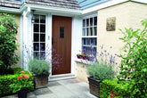 Hardwood Hillingdon Lead Light External Door